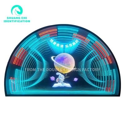 Decoração de parede de neon LED personalizável Moda Vermelho Branco Azul Roxo Roxo Amarelo Verde