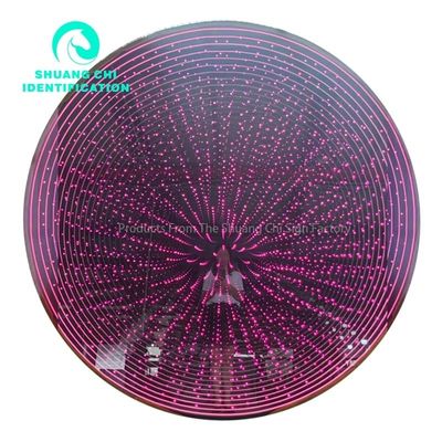 Espessura personalizada Espelho abissal de neon 3D a quadros Perfeito para decoração de interiores de lojas
