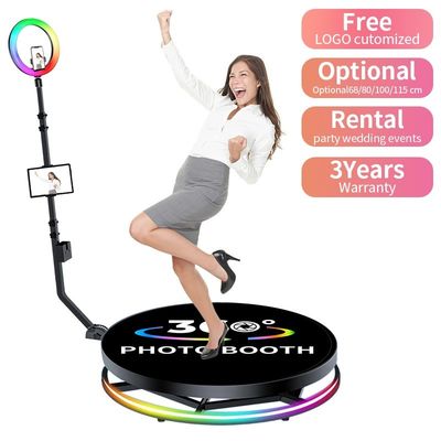 Controle de emergência Selfie Prop 360 Photo Booth Perfeito para casamentos festas e eventos