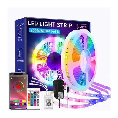Smart 12V Wifi Remote Controlled 5050 2835 RGB COB LED Strip Light com classificação IP65