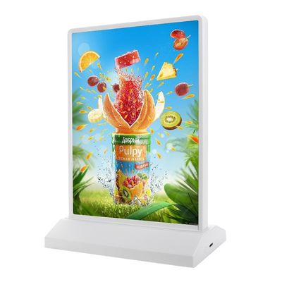 Caixa de luz magnética A5 de dois lados com bateria recarregável e fonte de luz SMD4014