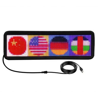 16*64/16*96/32*64/32*96 LED Car Message Display para animação de rolagem programável