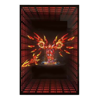 Fornecedor de energia AC LED Fan Infinity Mirror Track Channel Letters para Holograma 3D