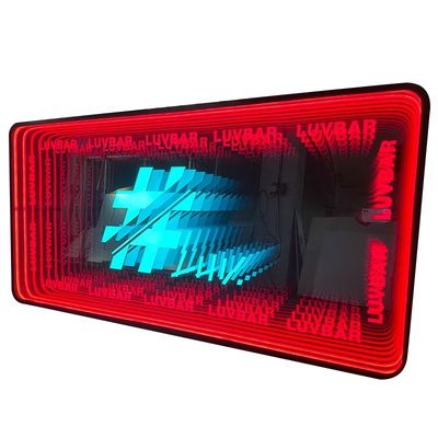 Parafusos Fixação Infinity Mirror LED Sign Neon Sign For Novel Products