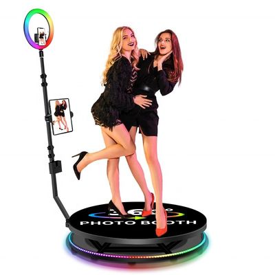 360 graus Photo Booth para Casamentos Todos os acessórios Requisitos Opcional Carregamento 500KG