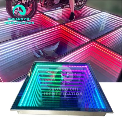 Starlight Wireless Wedding RGB DMX Disco LED Dance Floor Light para configuração Master-Slave