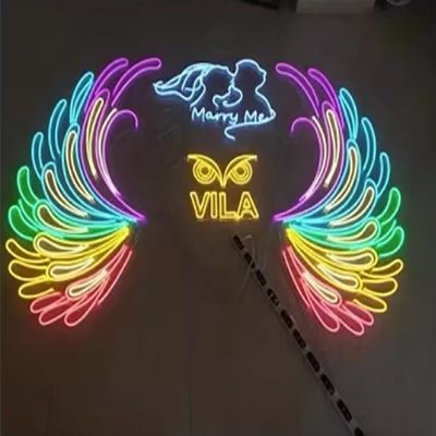 Estilo contemporâneo Custom LED Digital Signage Neon Sign para decoração de parede personalizada