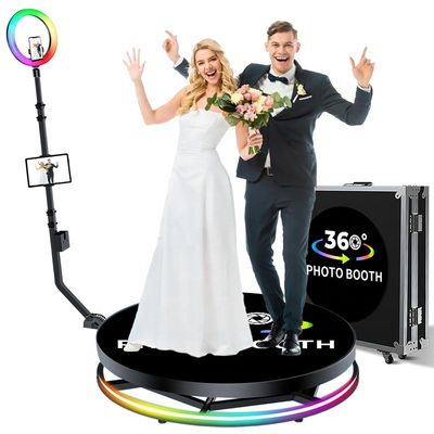 Plataforma de Selfie de 360 graus Business Photo Booth Máquina de venda de câmera para 1-6 pessoas