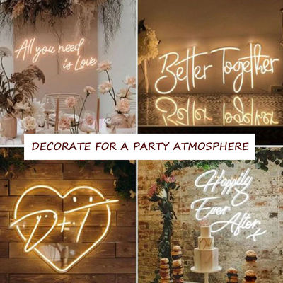Hustle LED Letter Light Personalizado Rosa Neon Sign Para Decoração de Quarto