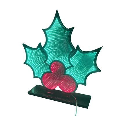 Produtos de decoração de Natal Cordão de alimentação incluído para espelho infinito de dois lados