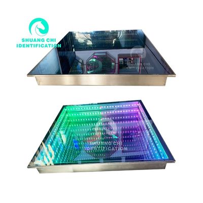 DMX512 modo de controlo LED azulejos líquidos piso A mistura perfeita de estilo e tecnologia