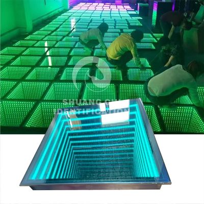 Chapas de piso LED interativas com vida útil de 50000 horas e tamanho personalizado