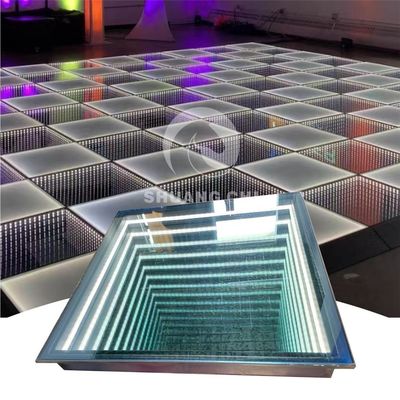 Chapas de piso LED interativas com vida útil de 50000 horas e tamanho personalizado