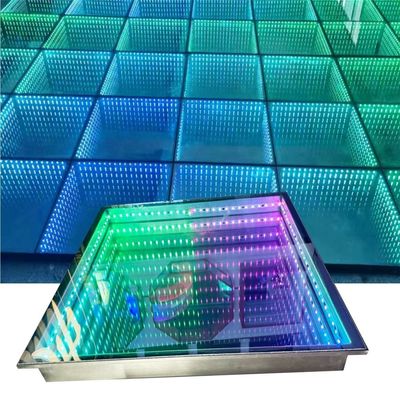 Chapas de piso LED interativas com vida útil de 50000 horas e tamanho personalizado