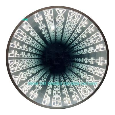Caixa de luz de neon de caractere luminoso em vermelho branco azul para exibições atraentes