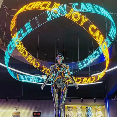 Acrílico PVC Led Wall Mount Neon Sign para decoração de casamento Marquee Letters 20 C