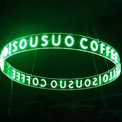 DIY Cable Neon Light Sign para Custom Logo Flex Strip Linha de produção de iluminação suave
