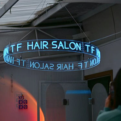 Instalação de cabos DIY LED Neon Flex Strip Lights para iluminação suave e decoração interior