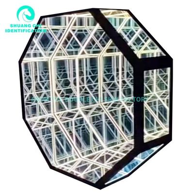 2023 Casa de aço inoxidável Melaleuca Custom LED Neon Sign com material gráfico de vidro