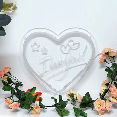 Anjo de casamento asas decoração de parede com letras acrílicas LED sinal de neon