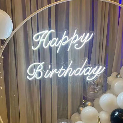 Dimensões personalizadas Luz de sinal de neon LED para decoração de interiores