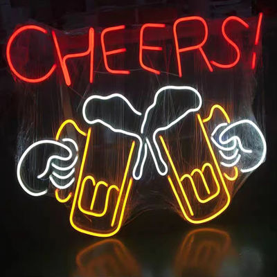 Dimensões personalizadas Luz de sinal de neon LED para decoração de interiores