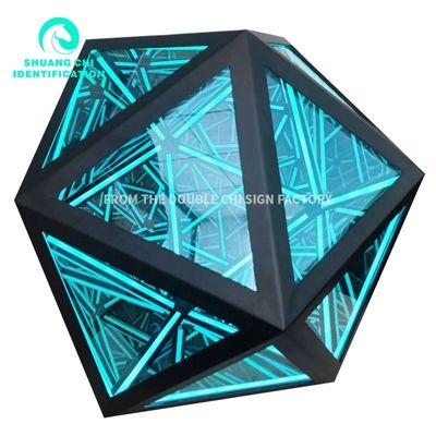 Fim de 2023 Material Visão 3D Melaleuca Espelho Abismo Espelho com Luz LED de Alto Brilho