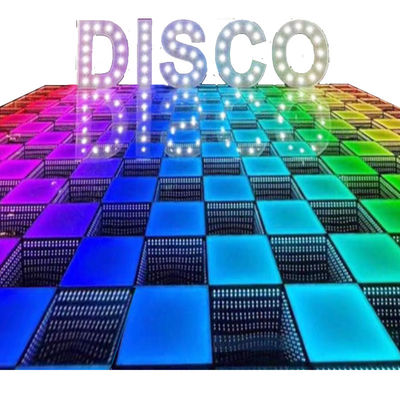 Lâmpadas LED portáteis para piso de dança Lâmpadas de linha de solo com 30000 horas de trabalho