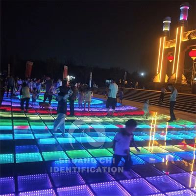 Lâmpadas LED portáteis para piso de dança Lâmpadas de linha de solo com 30000 horas de trabalho