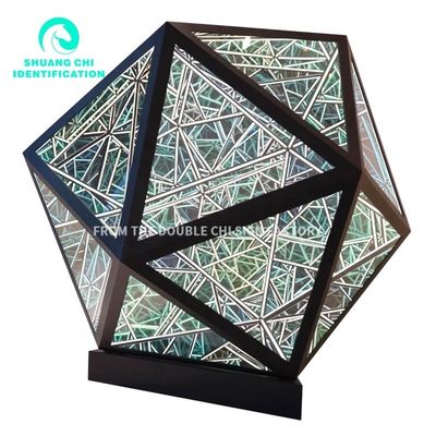 2023 Infinite Extension Digital Signage LED Light Box Mirror Abyss Neon Mirror para interiores