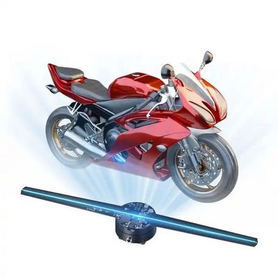 Fãs Holográficos 3D Holográfico Display HD Holográfico Rotativo Holograma Anime