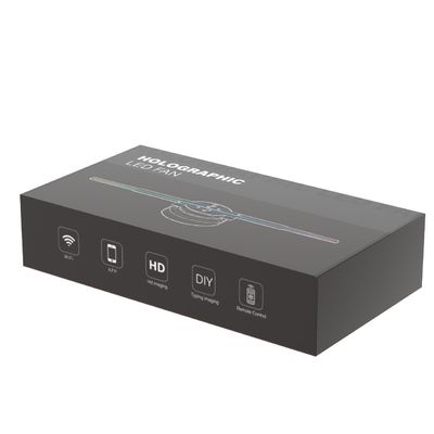 Tempo de resposta de 24 horas 65cm/80cm/100cm Holograma 3D Ventilador para Projeção Holográfica Aérea
