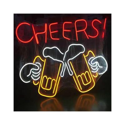Marquise Letters Good Vibes Open LED Neon Sign Lights com cor personalizada