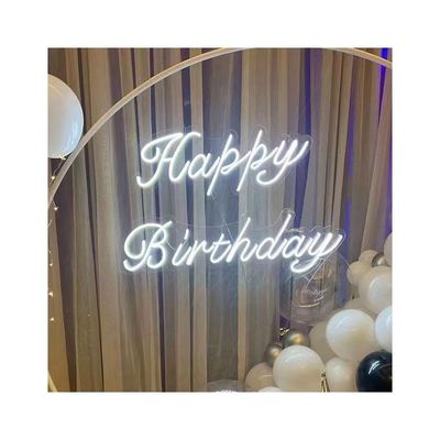 Marquise Letters Good Vibes Open LED Neon Sign Lights com cor personalizada
