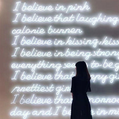 Marquise Letters Good Vibes Open LED Neon Sign Lights com cor personalizada