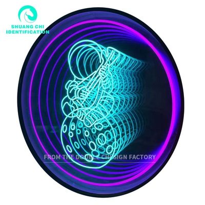 Instalação de Espelho Infinito Custom Neon Sign