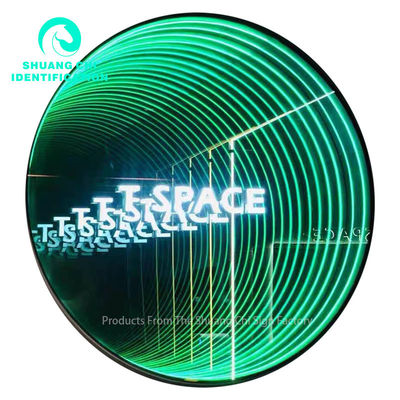 Melaleuca Abismo Espelho Infinito Espelho Neon Art 12 Decoração de Interiores 2023 Hot Products