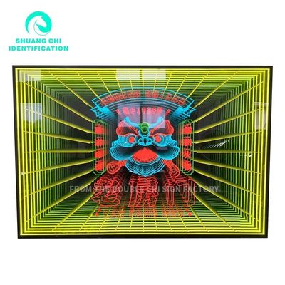 Melaleuca Abismo Espelho Infinito Espelho Neon Art 12 Decoração de Interiores 2023 Hot Products