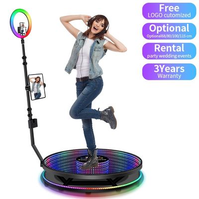Requisitos para festas de aniversário em ambientes fechados Espelho de foto 360 para plataforma de festas Altura 25cm