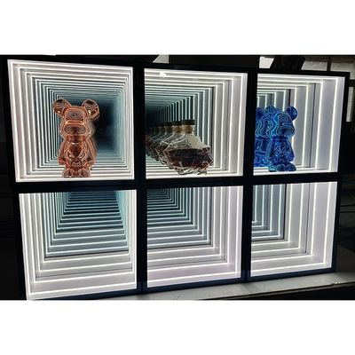 Armário de vinho sob medida para interiores e exteriores Armário de exibição de barras com luz LED de alto brilho