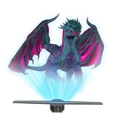 Fano de projeção de hologramas 3D para interiores Tempo de resposta de 24 horas e para salas de exibição para interiores