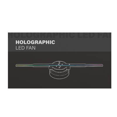 42cm 52cm 65cm 70cm 100cm Projector Display Led 3d Hologram Fan para Anúncios na Loja