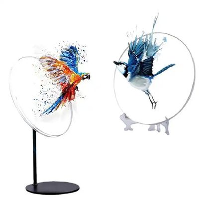 Display Holográfico 3D de 65cm LED Controlado por Wifi App para Promoção de Produtos Hospitalares