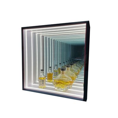 Armário de exibição de mudança de cor de luz LED para decoração inteligente de túneis