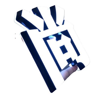 Sinalização retroiluminada de aço inoxidável Display de letras 3D personalizável para logotipos eletrônicos de empresas