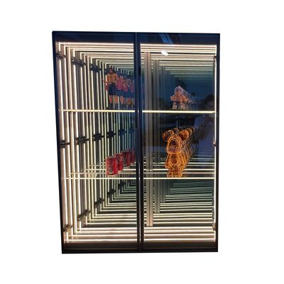 Cor personalizada Espelho Infinito Abismo Espelho Wine Bar Cabinet para tendências de moda