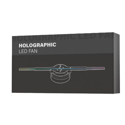Ventilador de Holograma 3D para Varejistas Online 42cm 16GB Ventilador de Cartão Publicidade Holográfica