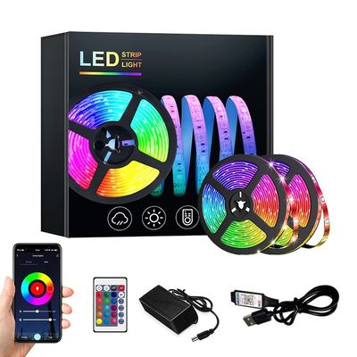 Smart Rgb Led Led Smart Light Strip para decoração residencial Índice de renderização de cores Ra 80