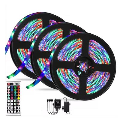 WS2812B SK6812 WS2813 SMD 5050 5V 24W DMX RGBW Luz de tira LED 3000K 4000K CRI80 3-