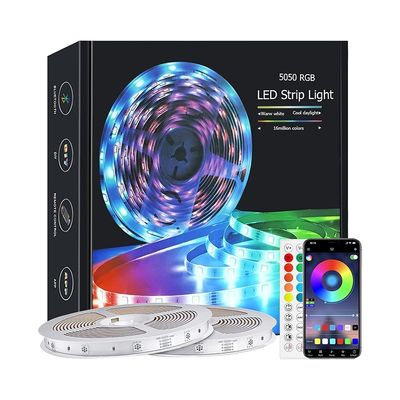 Facebook Instagram controlado Smart Led Strip Light para decoração exterior interior